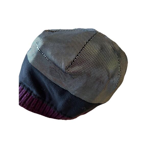 Columbia Omni Heat Hat Cap Mens Women’s Beanie OS Columbia Cable Knit Maroon - Picture 6 of 9